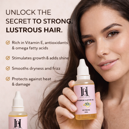 CASTOR OIL – INTENSIVE NOURISHMENT FOR STRONGER, HEALTHIER BROWS & LASHES