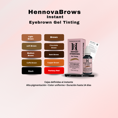 Colección de Kits Profesionales HennovaBrows