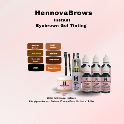Colección de Kits Profesionales HennovaBrows