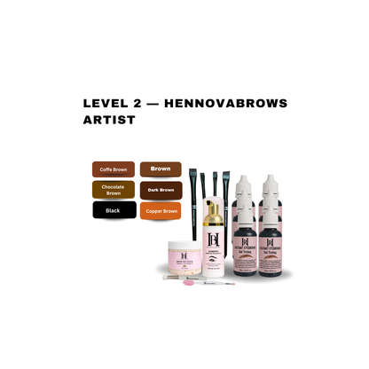 PROFESSIONAL  KITS COLLECTION -HENNOVABROWS