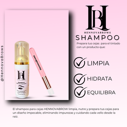 SHAMPOO PARA CEJAS  HENNOVABROWS
