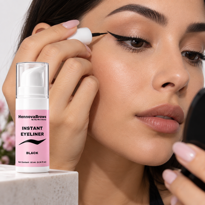 Hennova Eyeliner | Henna-Based Matte Liquid Liner 10 mL