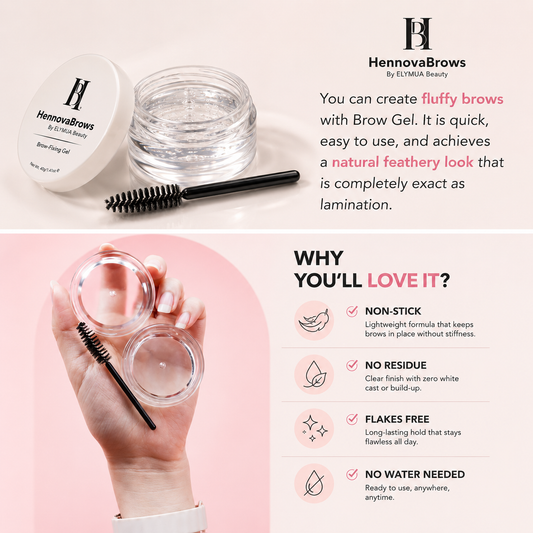 EYEBROW SHAPING GEL FOR DEFINED, LONG-LASTING & HEALTHY BROWS