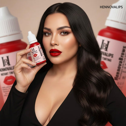 HENNOVALIPS – PROFESSIONAL ORGANIC LIP STAIN 15ML ,0.5 FL ,OZ