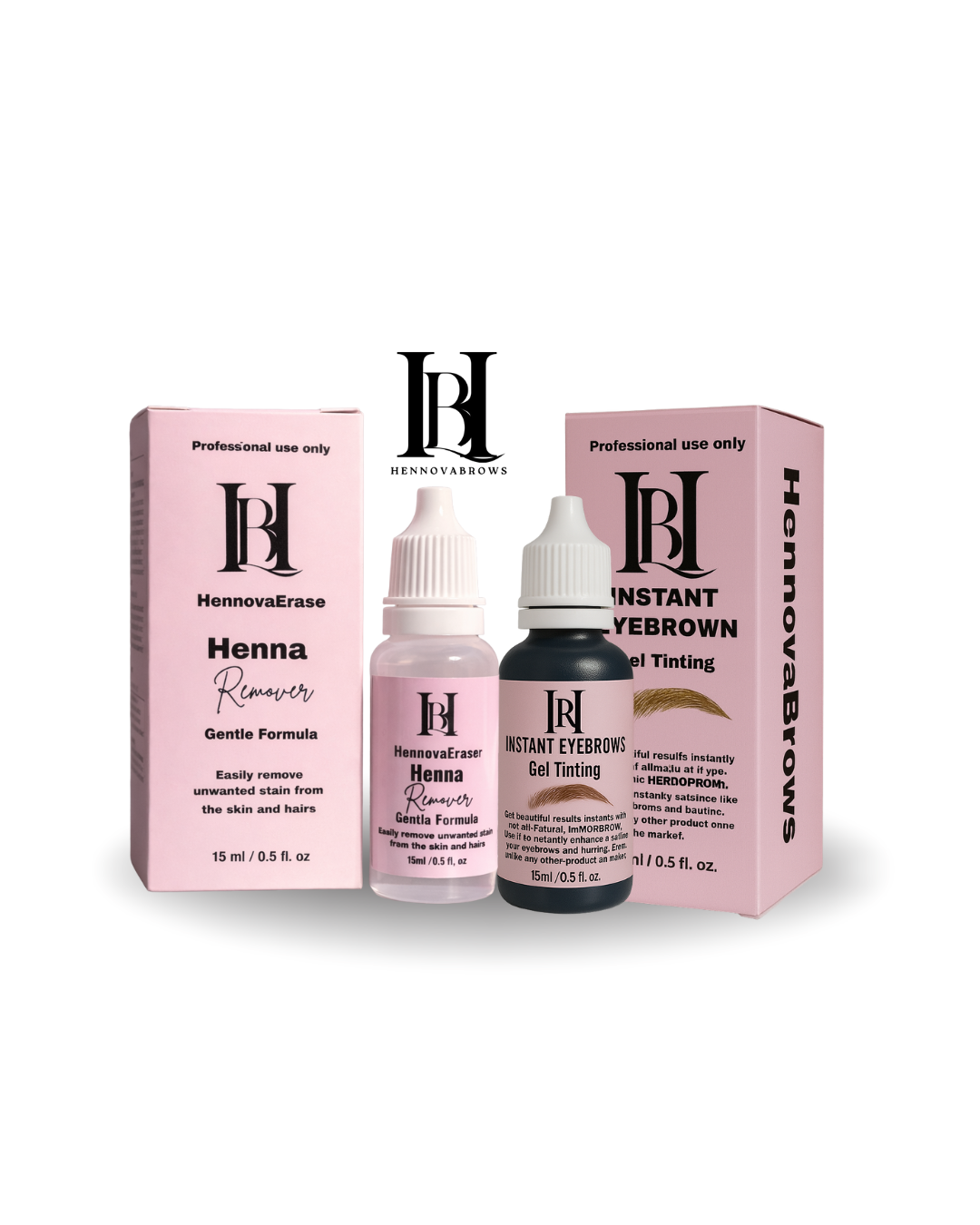 1 HENNOVABROW  + HENNOVAERASE KIT