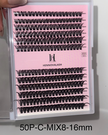 LASH CLUSTTER HENNOVALASH