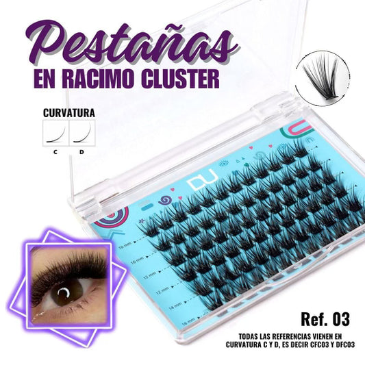 Pestanas en Racimo Cluster