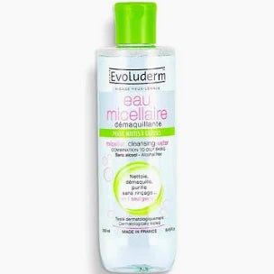 PURIFYING MICELLAR CLEANSING WATER EVOLUDERM