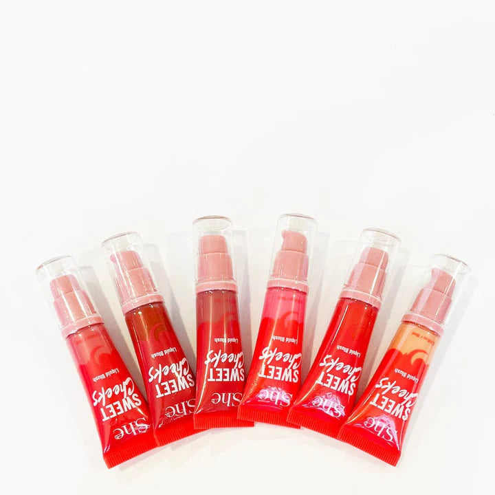 SWEET CHEEKS LIQUID BLUSH de SHE MAKEUP